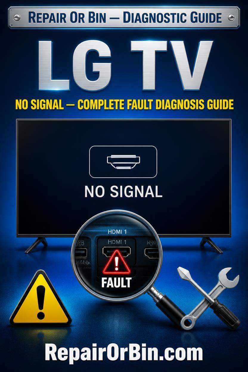 LG TV No Signal